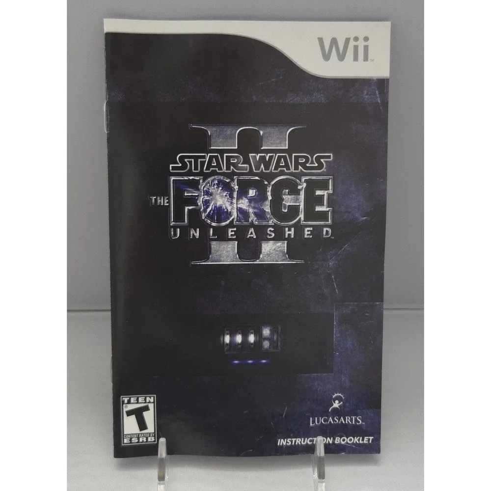 Star Wars: The Force Unleashed II - Nintendo Wii‎ - Complete in Box (CIB) Tested